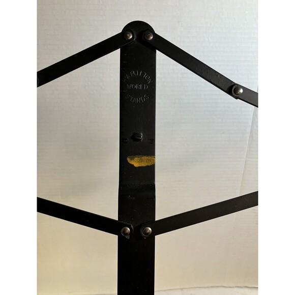 Hamilton World Stands Folding Sheet Music Stand with Carrying Case School Band - Picture 4 of 7